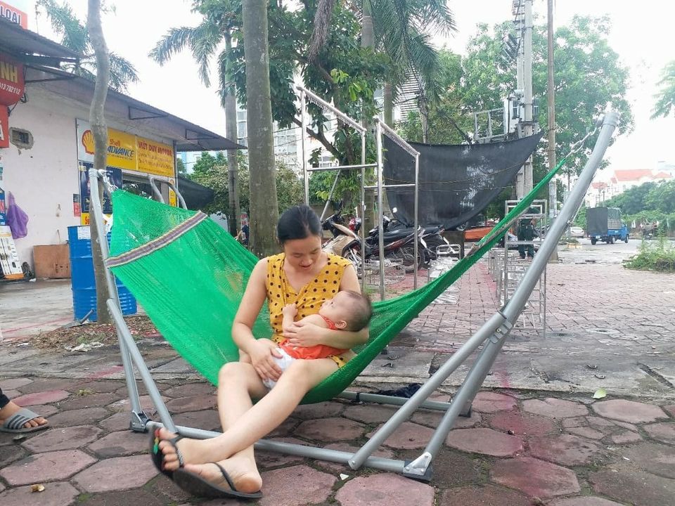 VÕNG XẾP KHUNG SẮT SƠN TĨNH ĐIỆN CAO CẤP