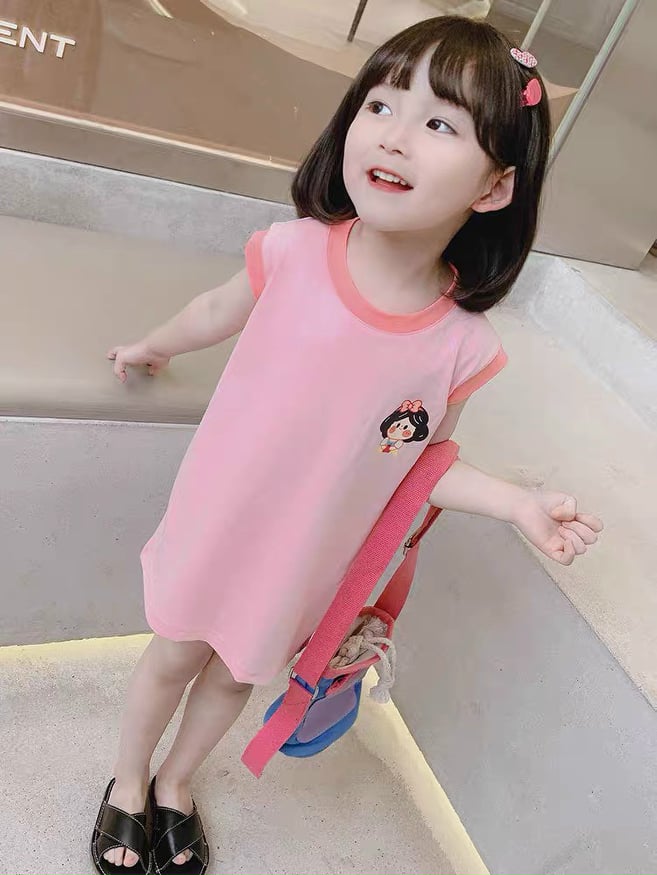 váy xuông cotton cho bé 8-18kg
