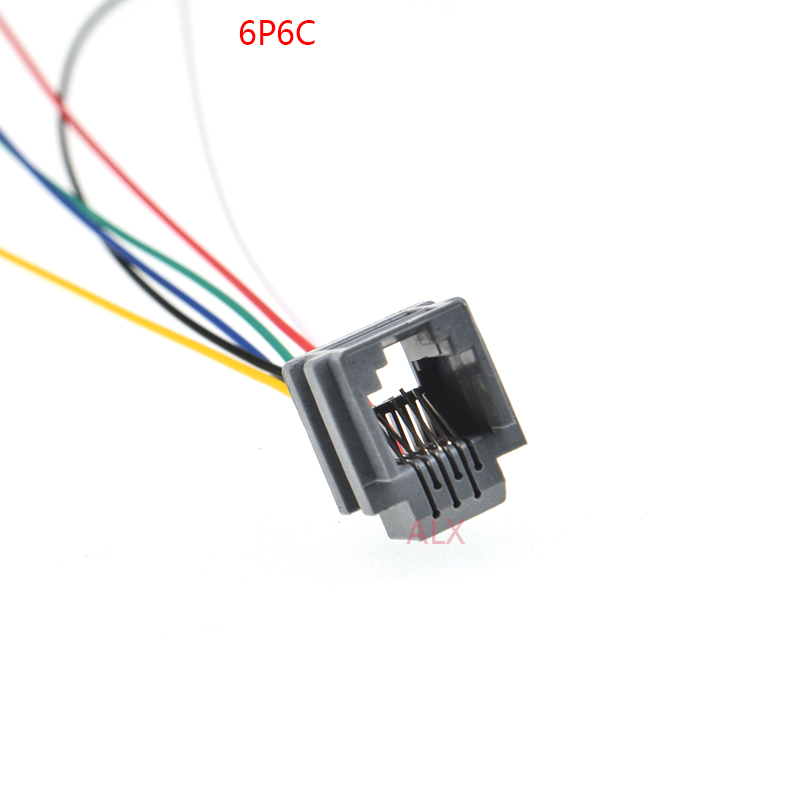 10pcs%20Rj11%20Rj12%20Rj45%20Telephone%20Female%20Socket%20Connector%20With%20Wire%204p4c%206p4c%206p6c%208p8c%20Female%20Jack%20Connector%20616e%20623k%20616m%20641d%20-%20Image%206