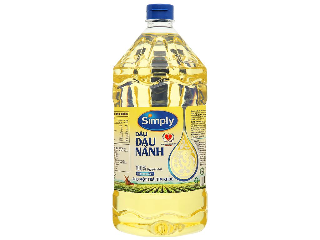 Thanh hoá - dầu ăn simply đậu nành 2l