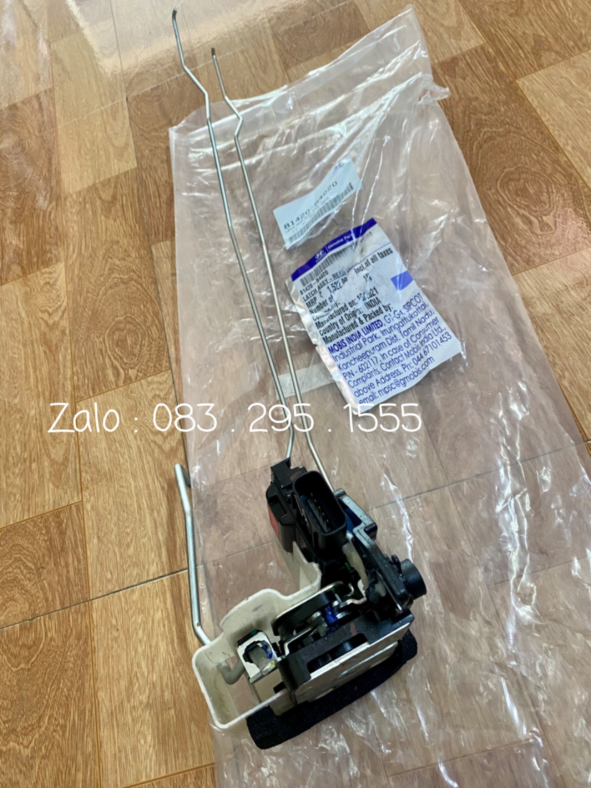 khóa ngậm cửa Grand i10 ( ổ khóa ngậm , cơ cấu khóa cửa , xịn , 5 giắc )