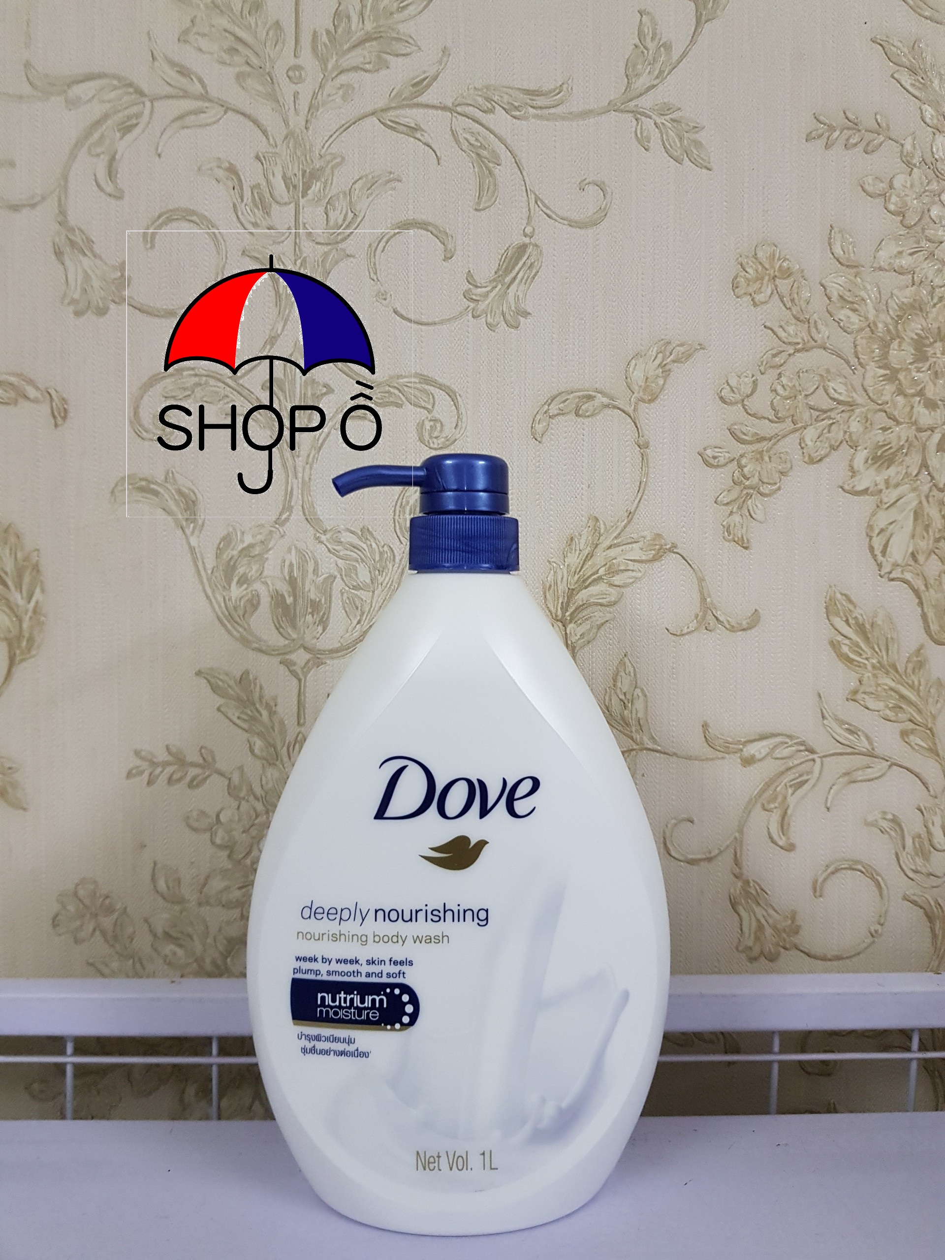 Combo 2 chai sữa tắm Dove 1000ml Thái