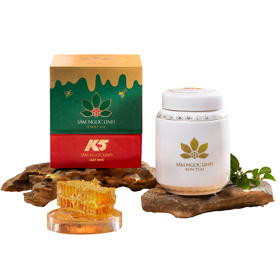 Sâm Ngọc Linh KonTum K5 Ngâm Mật Ong