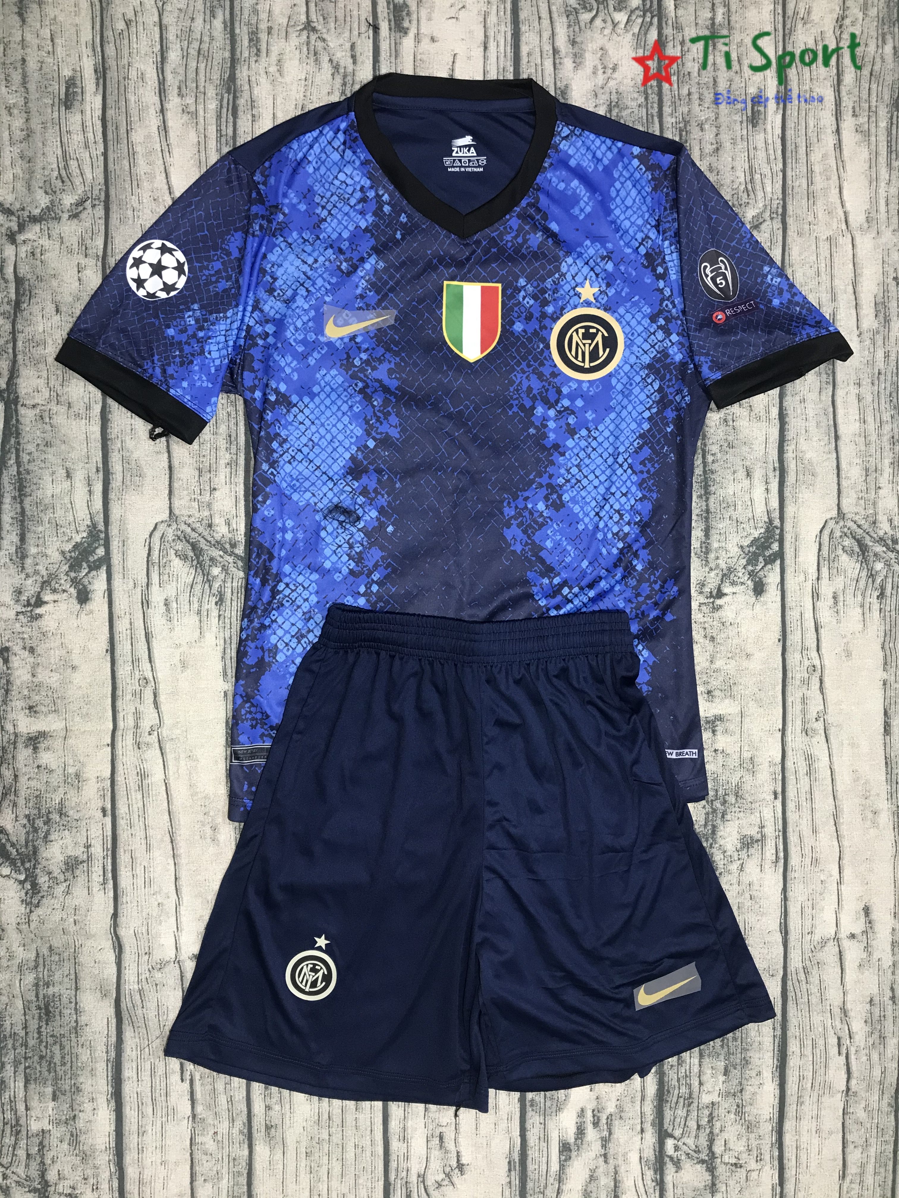 Áo bóng đá CLB INTER MILAN -Thun Thái Cao Cấp