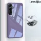 Phone cover Samsung Galaxy S24 FE 24 Ultra Back case Camera Protection Semi Transparent Soft Silicone Shockproof with Lens Protector Films For Samsung S24 Ultra Plus S24 FE Phone cases. 