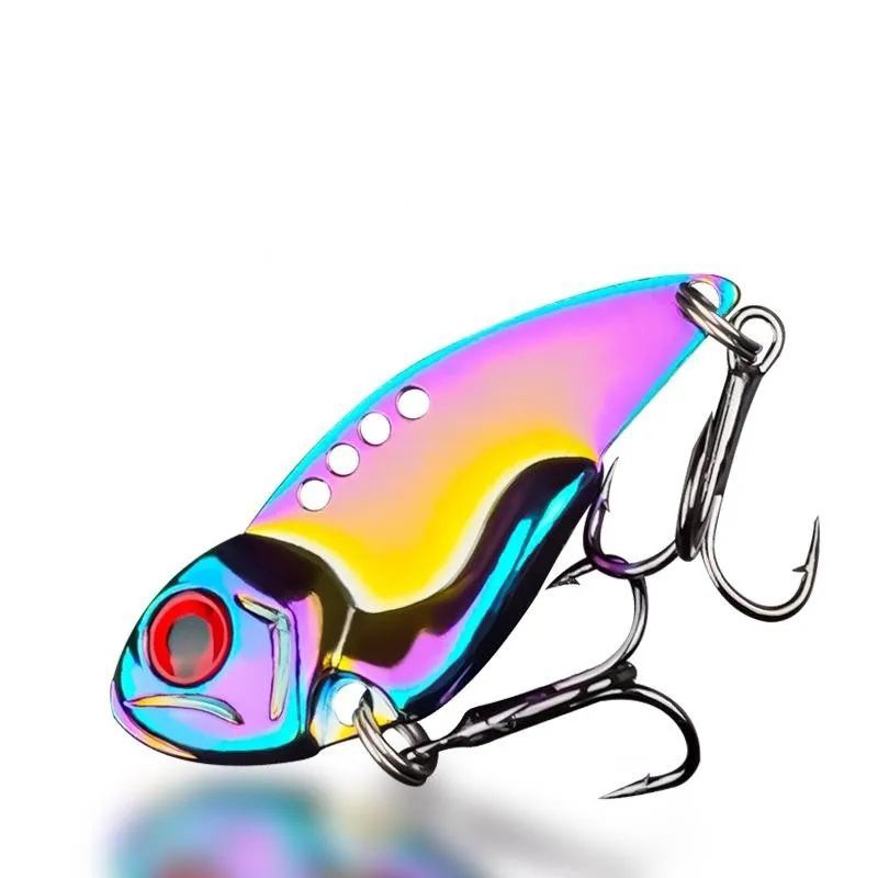 Mồi câu lure cá sắt titan vib nhiều lớp rung động mồi câu cá