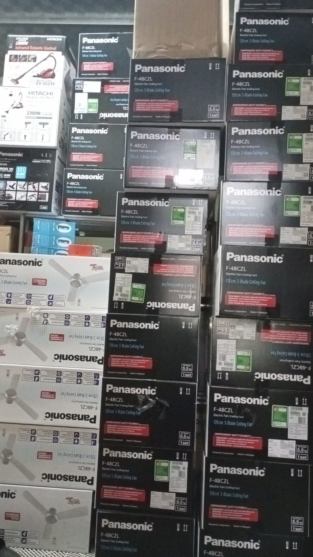 Quạt trần 3 cánh Panasonic F-48CZL [GIAN HÀNG UY TÍN] [HÀNG CHÍNH HÃNG]