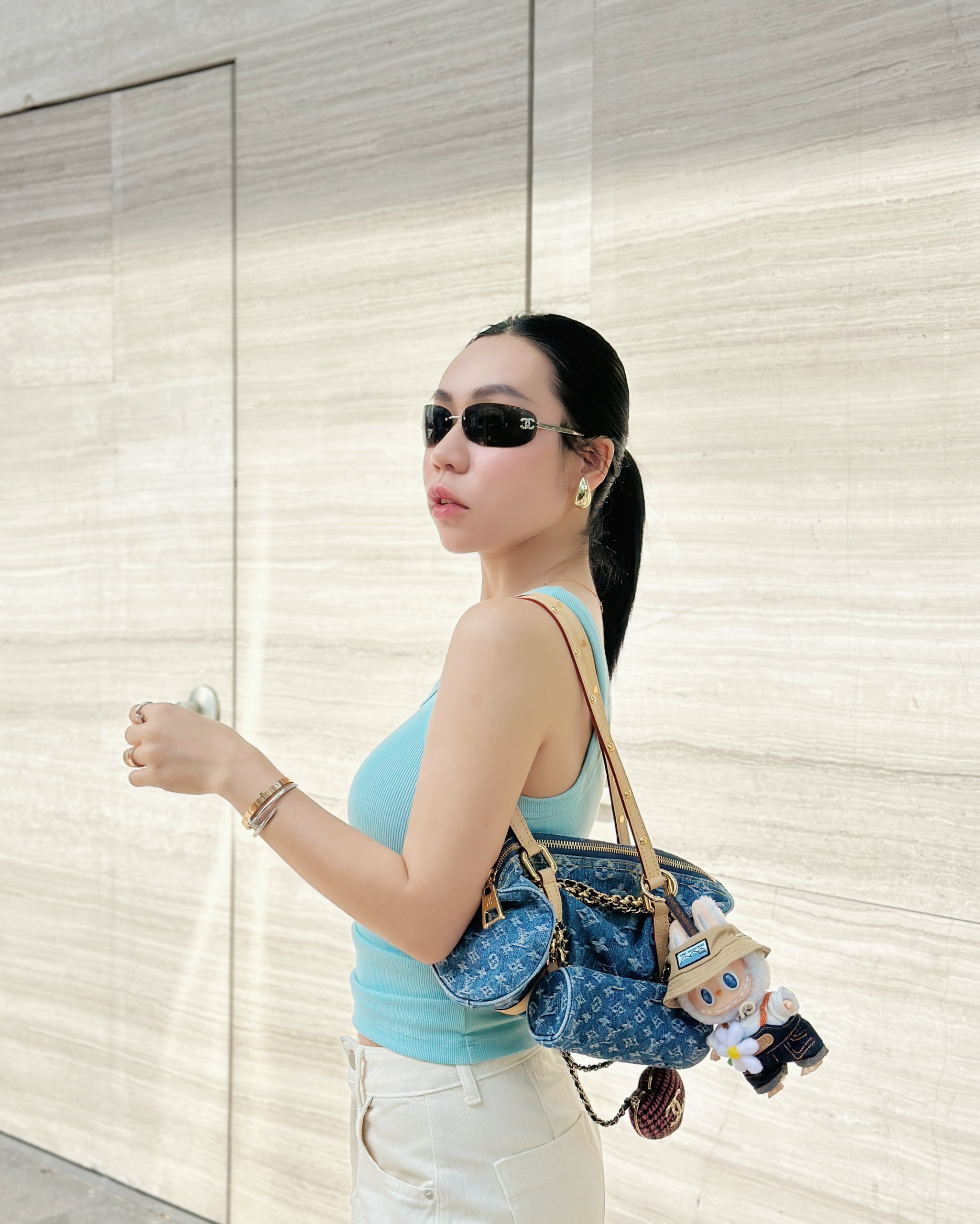 Áo ba lỗ trơn BASIC MIE TOP