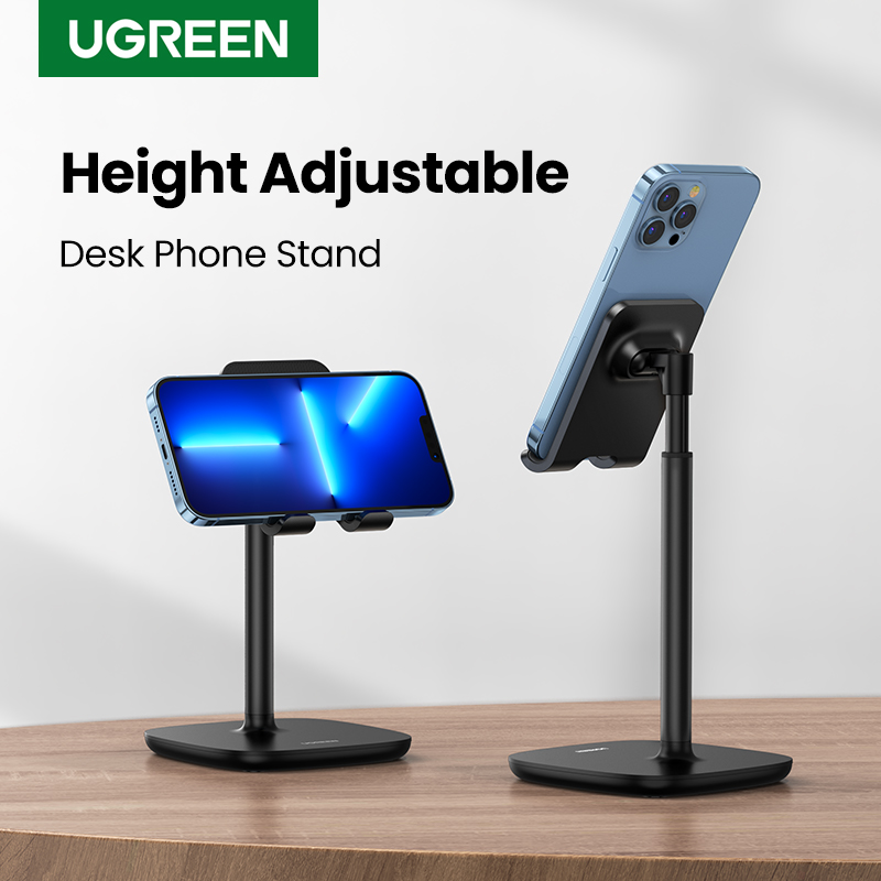 Ugreen Cell Phone Stand Holder Desk Height Adjustable Telescopic Phone