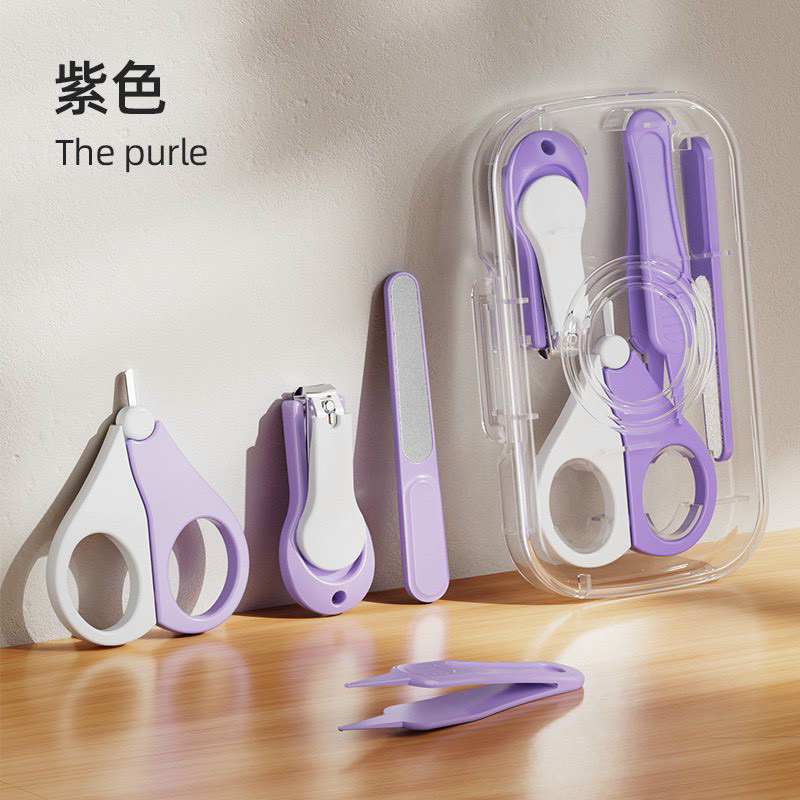 bộ dụng cụ bấm móng tay cho bé bốn chi tiết