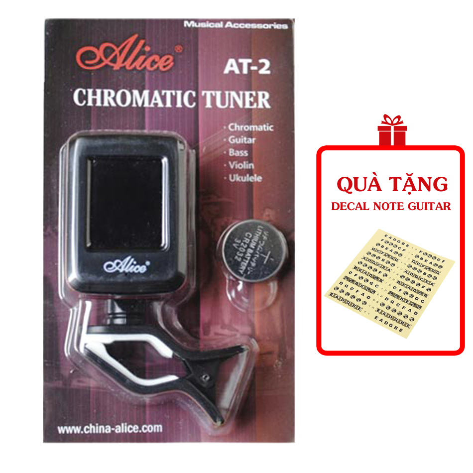 Máy chỉnh dây đàn Guitar, Ukulele và Violin