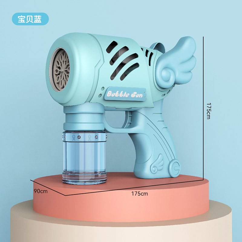 Bubble Machine Gun Shape Continuous Stream Automatic Indoor Outdoor For