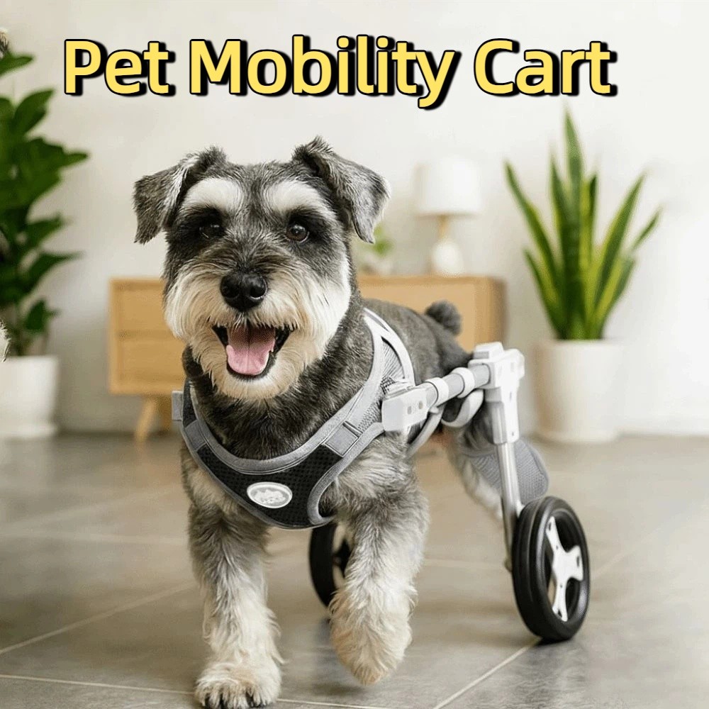 Support Frame Lightweight Aluminum Pet Mobility Cart Adjustable ...