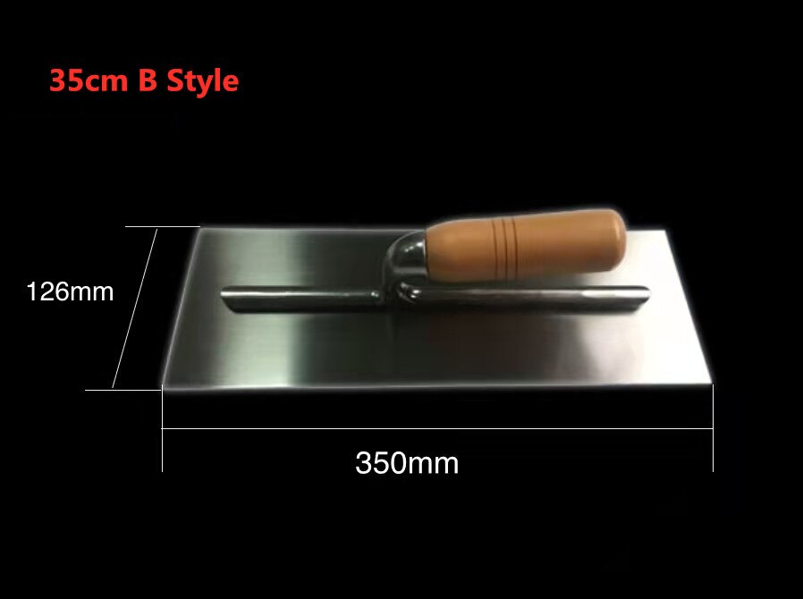 35cm dày thép đàn hồi nhựa hle Putty Bộ dụng cụ cạo công cụ xây dựng