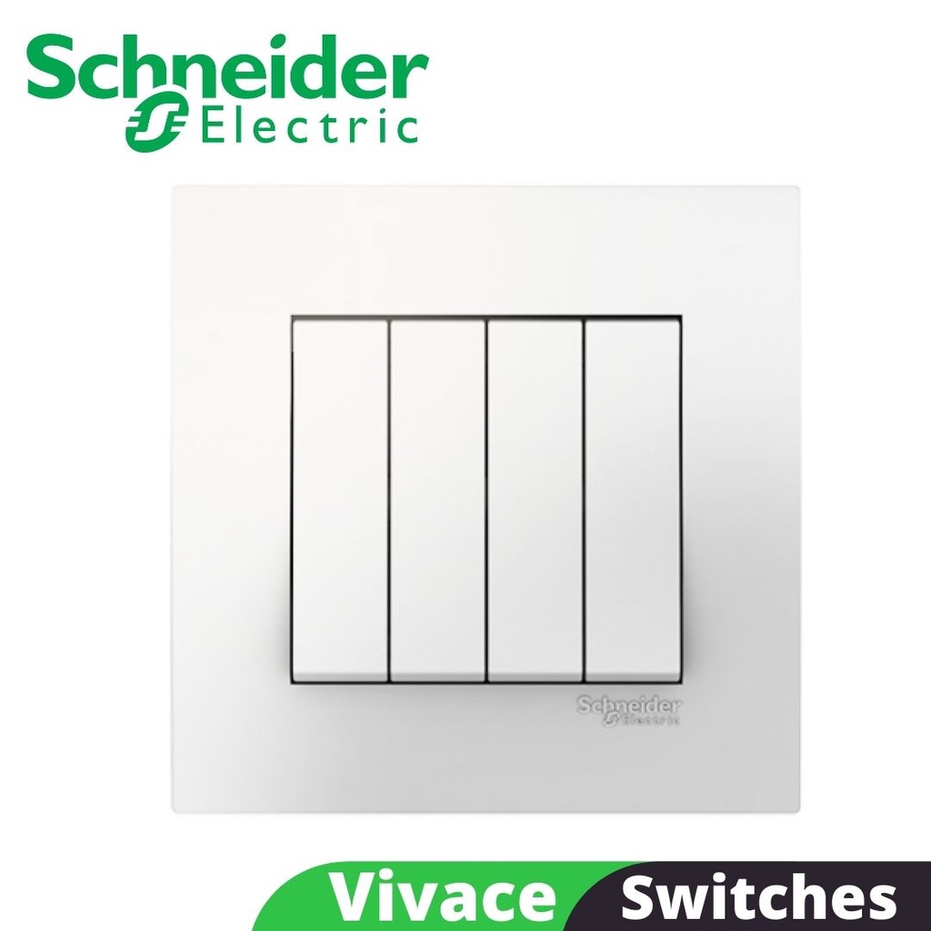 Schneider Vivace Series Switches | 13A Switch socket / plug socket TV ...