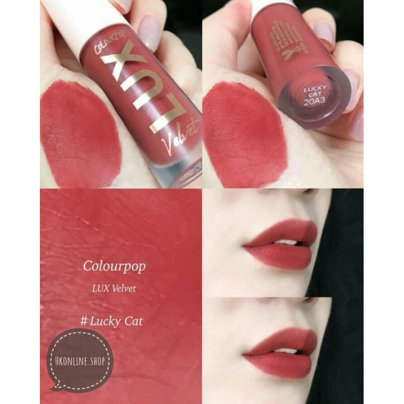 [BILL US] Son Kem Lì Colourpop Lux Velvet