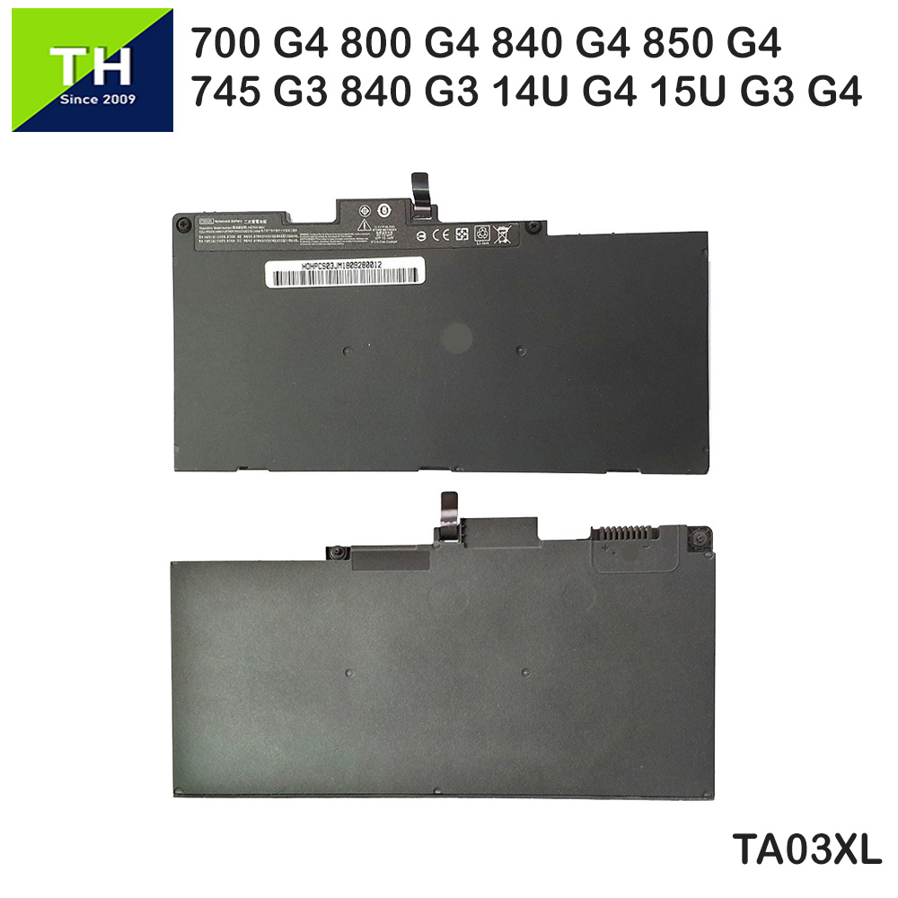 HP Elitebook 840 G3 840 G4 / HP Zbook 14U G4 15U G3 G4 TA03XL 3 Cells