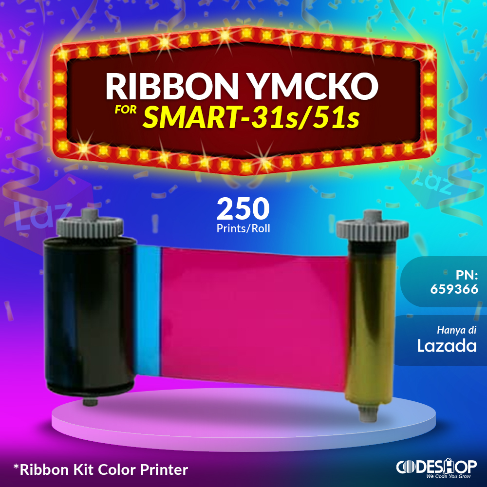 IDP RIBBON KIT COLOR PRINTER SMART51 SMART31 SERIES PN 659366