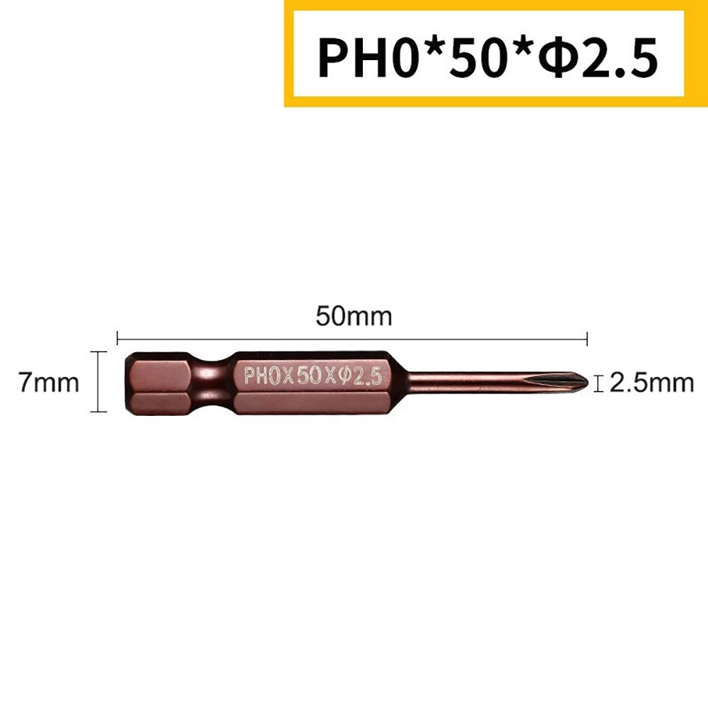 Unnicoco Hex Shank Screwdriver Bits for Electric and Hand Screwdrivers PH00 PH0 PH1 PH2