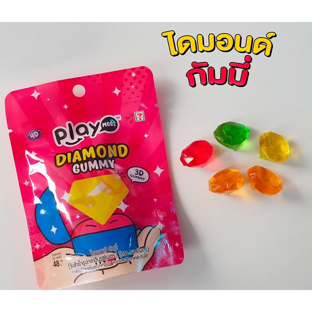 Kẹo Dẻo Play More 4D Nhiều Vị