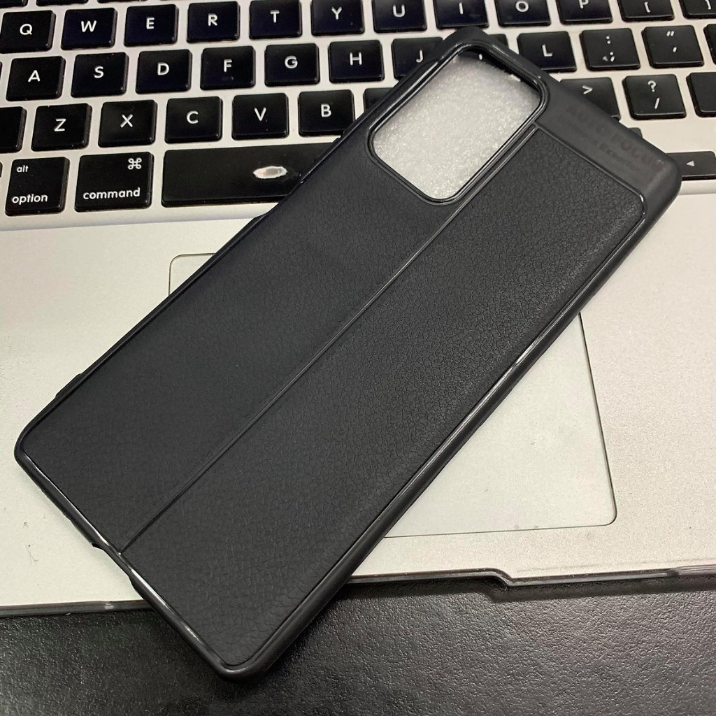 Ốp lưng Xiaomi Redmi Note 10 pro vân da đen auto forcus siêu bền chống trơn trượt