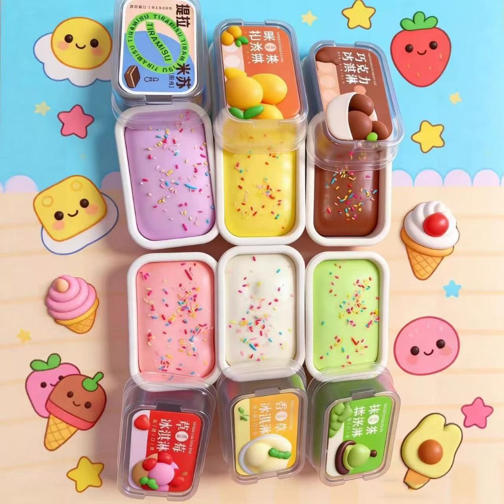 Slow Rising Squishy Toy Slow-rebound Simulation Bread Squeeze Toy Soft 3D Sticky Box Cake Squishy Toy Bread Shaped Kneading Squishy Fidget Toy Stress Relief.