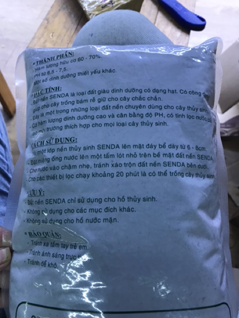 Phân nền trồng cây thuỷ sinh - Phân nền SENDA 2kg