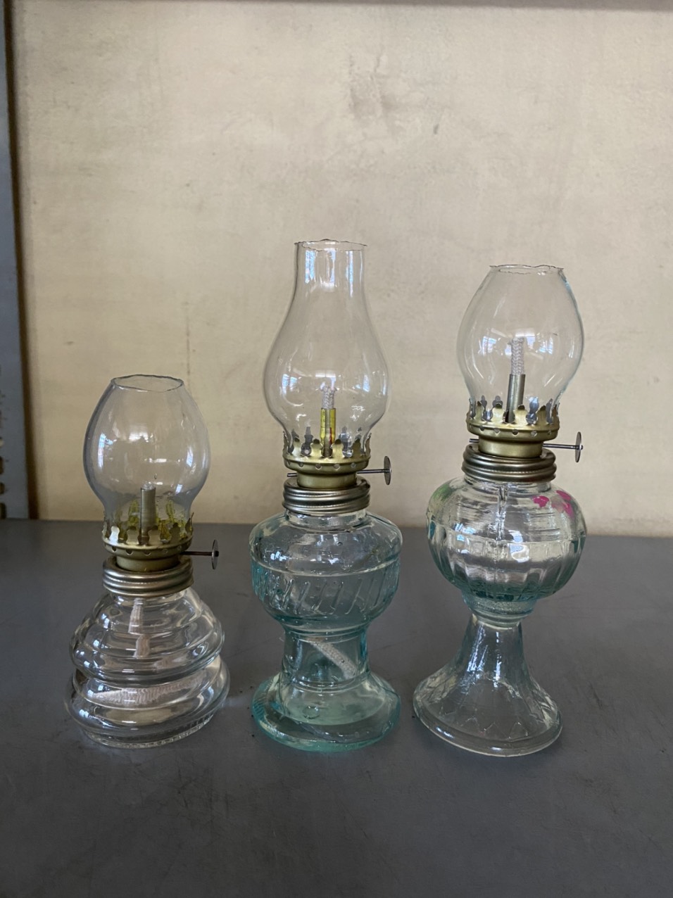 Đèn Dầu Thủy Tinh Cổ Điển (3 kiểu)