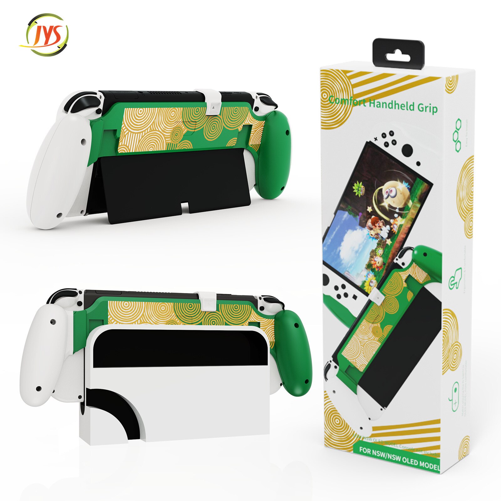 Narsta Anti Slip Grip Handheld Grip Stand for Nintendo Switch OLED Console Comfortable & Ergonomic Hand Grip Holder for Switch OLED/Switch