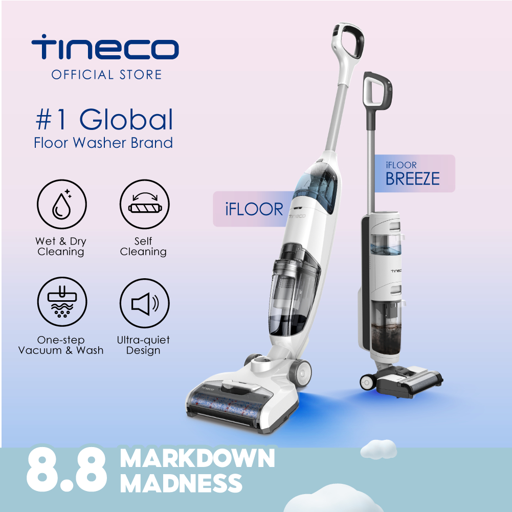  Tineco iFLOOR 3 Breeze Complete & 33.8 OZ Floor