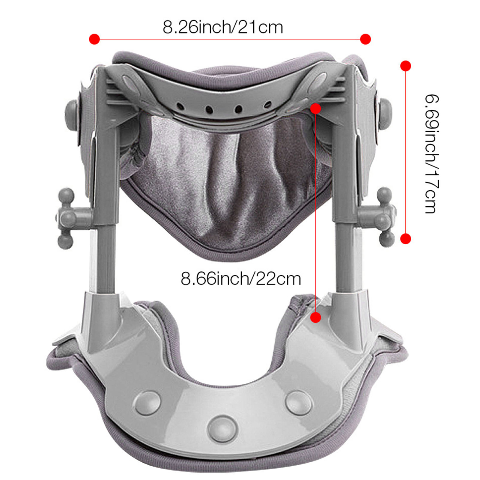 [MeiBoAll] Cervical Neck Traction Device Adjustable Household Electric Hot Compress Neck Stretcher