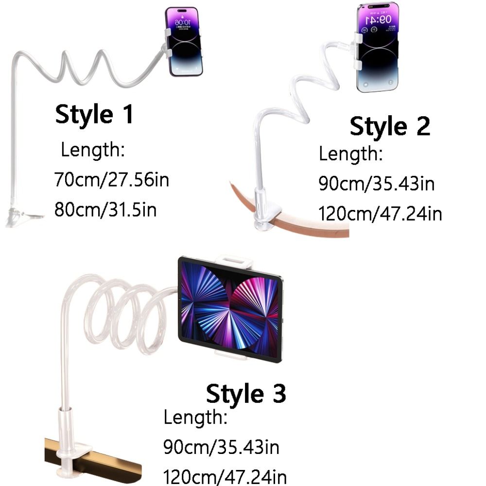 Folding Long Arm Cell Phone Holder 70/80/90/120cm Creative Bedside ...