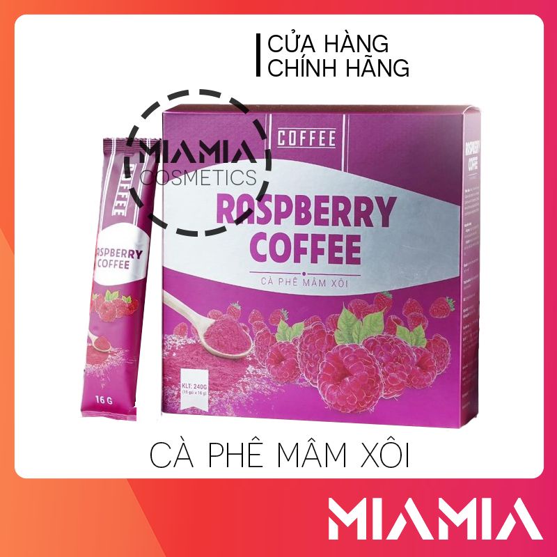 Cà Phê Mâm Xôi Hỗ Trợ Giảm Cân Raspberry Coffee Chính Hãng