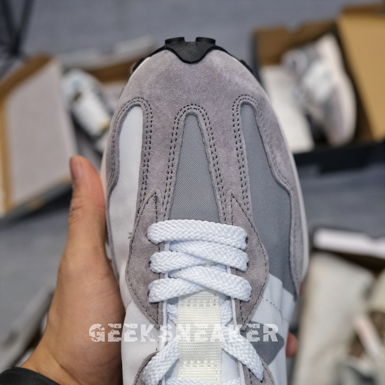 [GeekSneaker] Giày NB - New Balance 327 Grey