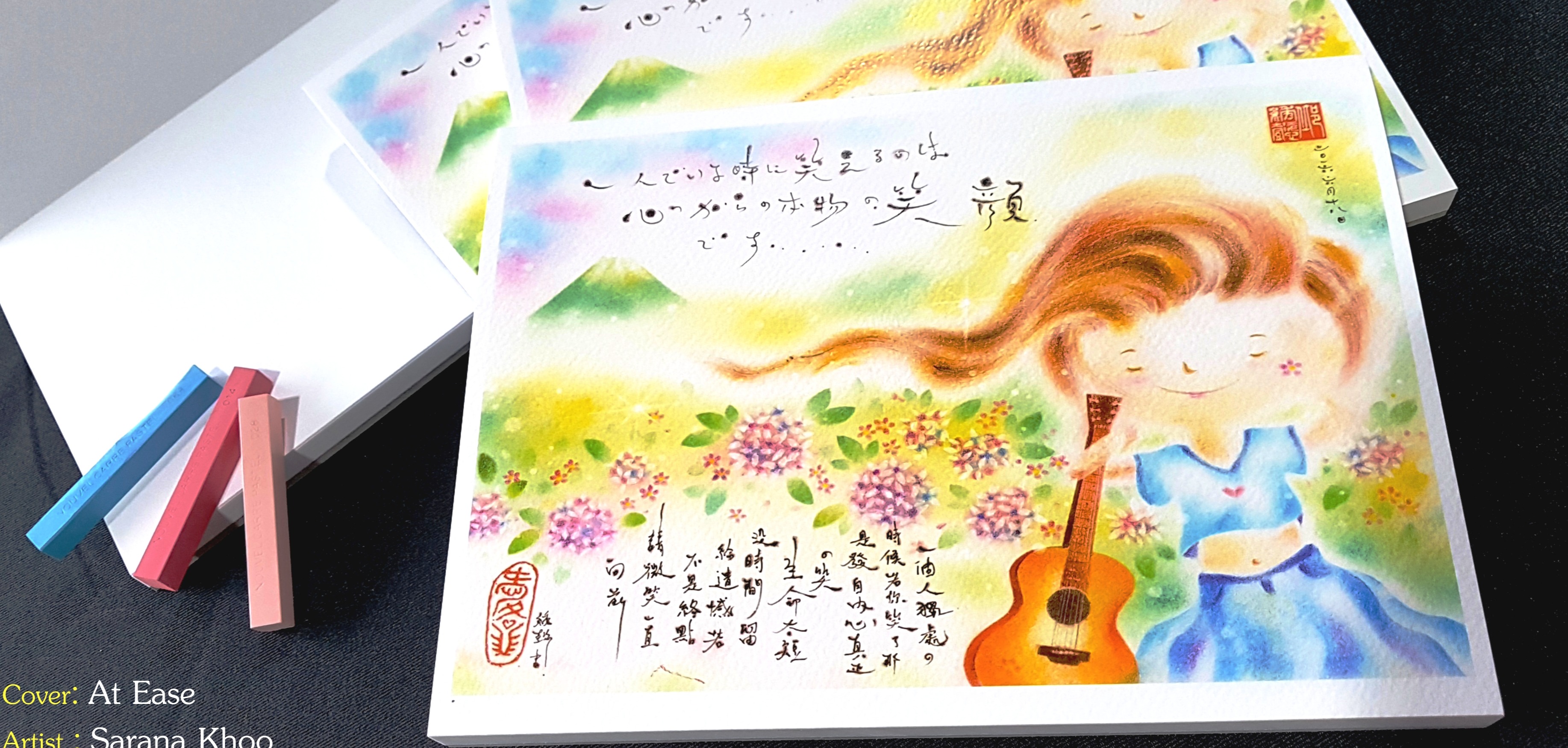 Nagomi Art Paper Block A5 Artist Postcard 200gm 30sheets Lazada Singapore