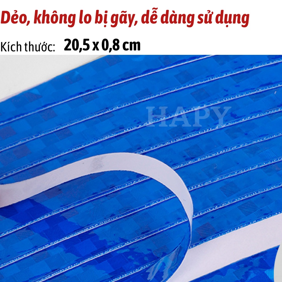 Dán phản quang cho vành xe đạp, phản quan xe máy