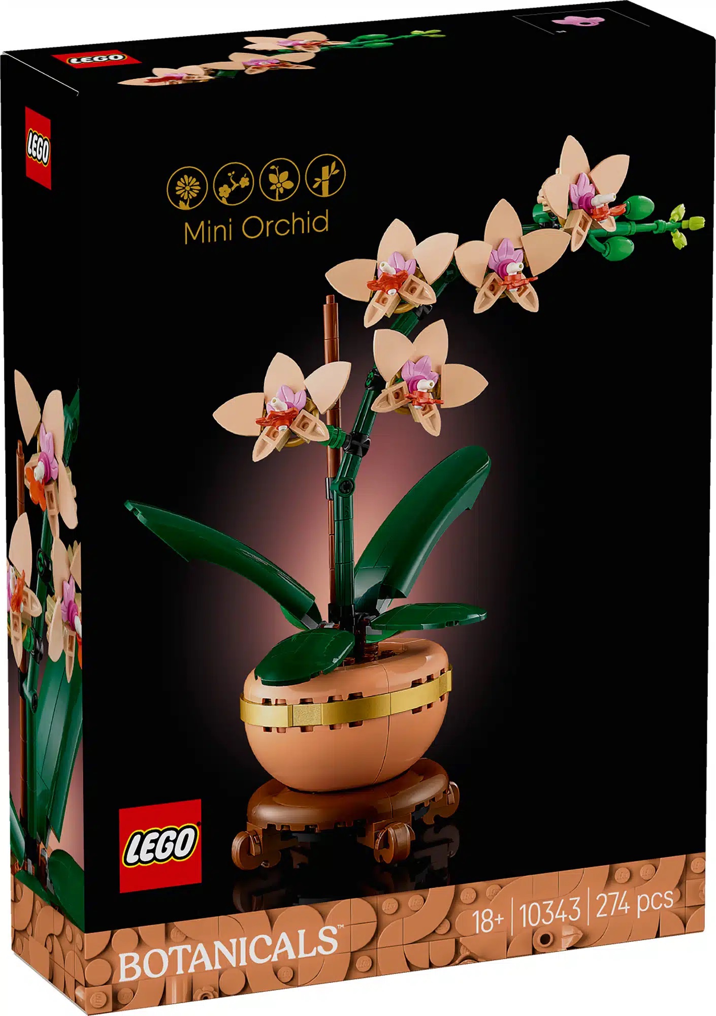 sgbrickswell LEGO Botanicals 10343 Mini Orchid & 10344 Lucky