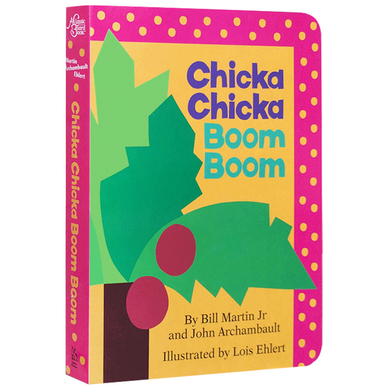 Jika touch English original picture book CHICKA boom Liao Caixing book ...