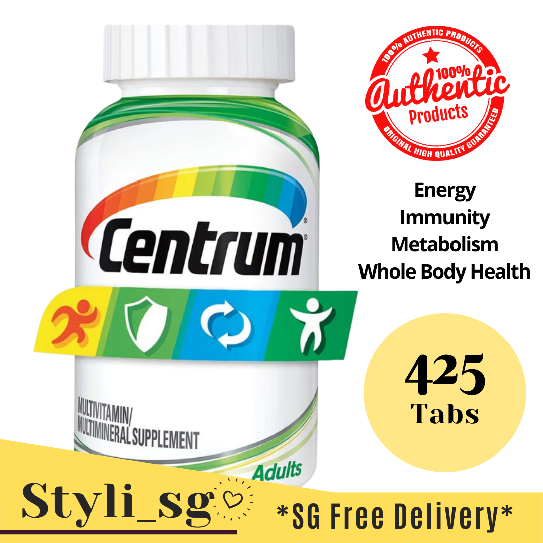 💯Centrum Adults Multivitamins 200 / 425 Tabs [FOR Immunity] *Expiry 06/