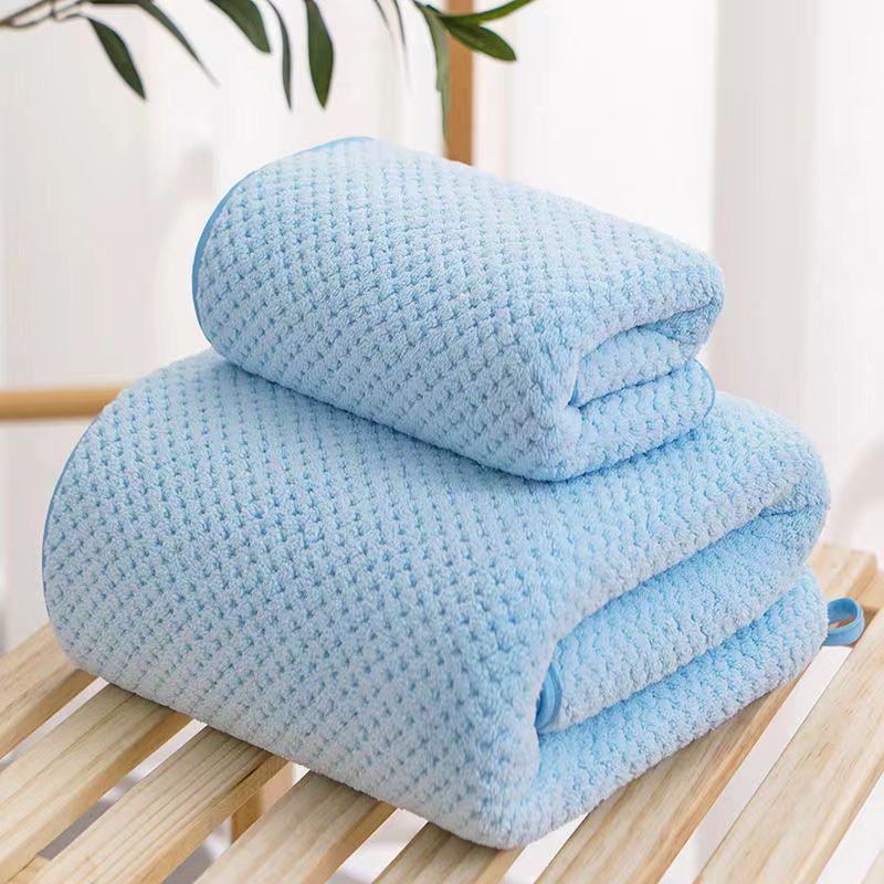 Set 2 Khăn tắm lông cừu siêu mềm,- Siêu mềm mịn, siêu bền-TyHome