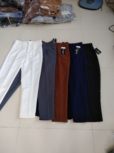 Quần baggy công sở nữ