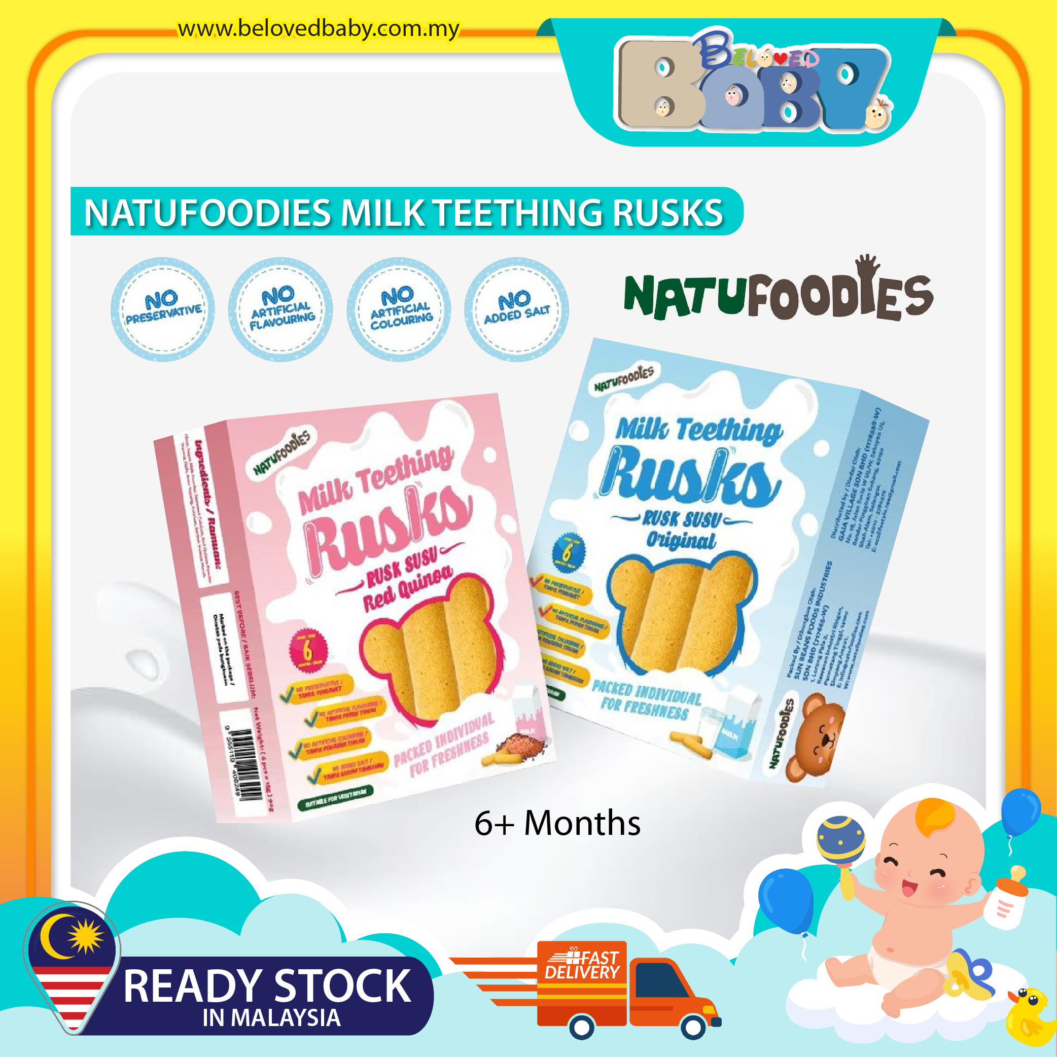 Natufoodies Milk Teething Rusks 6 Months Lazada natufoodies-milk-teething-rusks-6-months-lazada