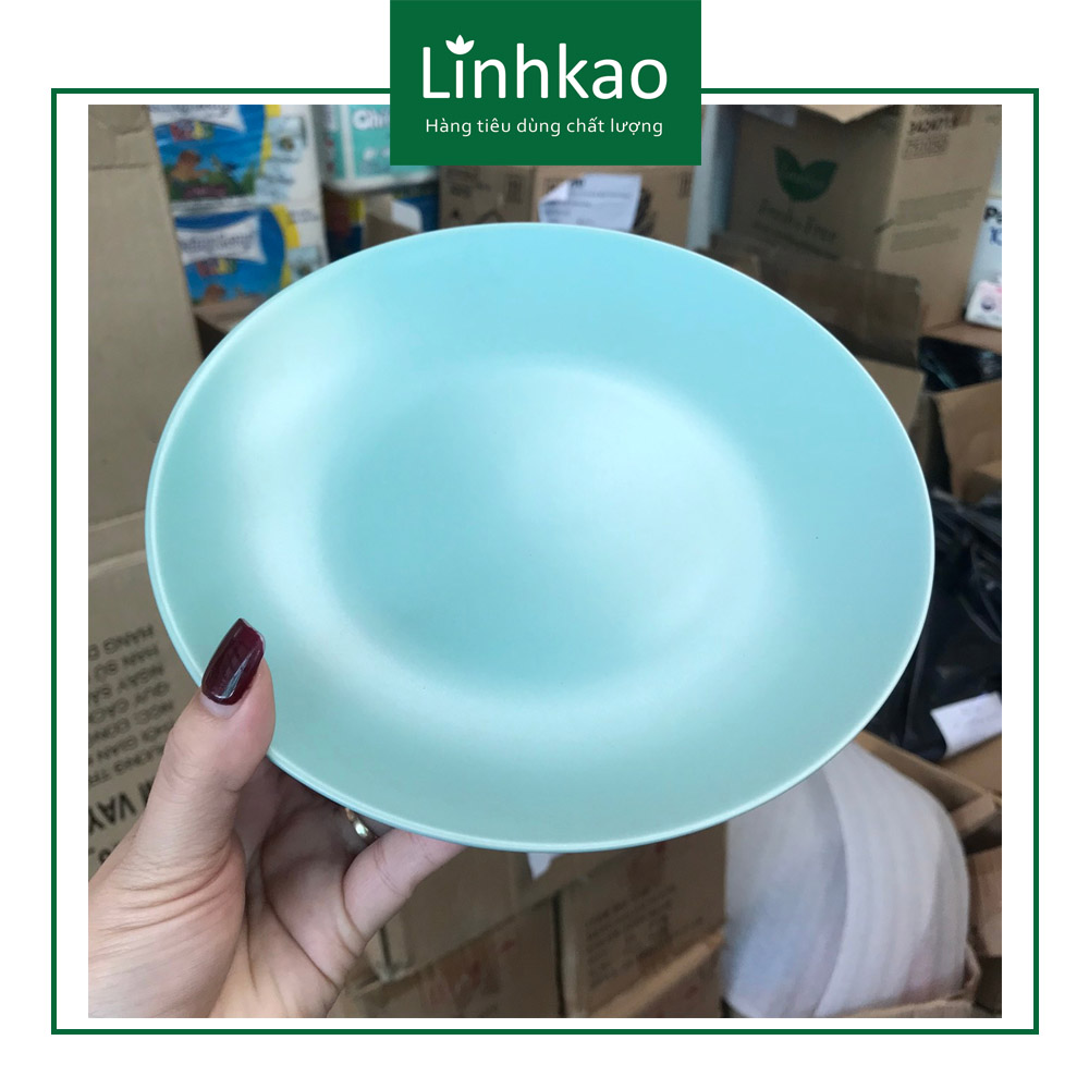 Combo 3 đĩa gốm tráng men 20cm