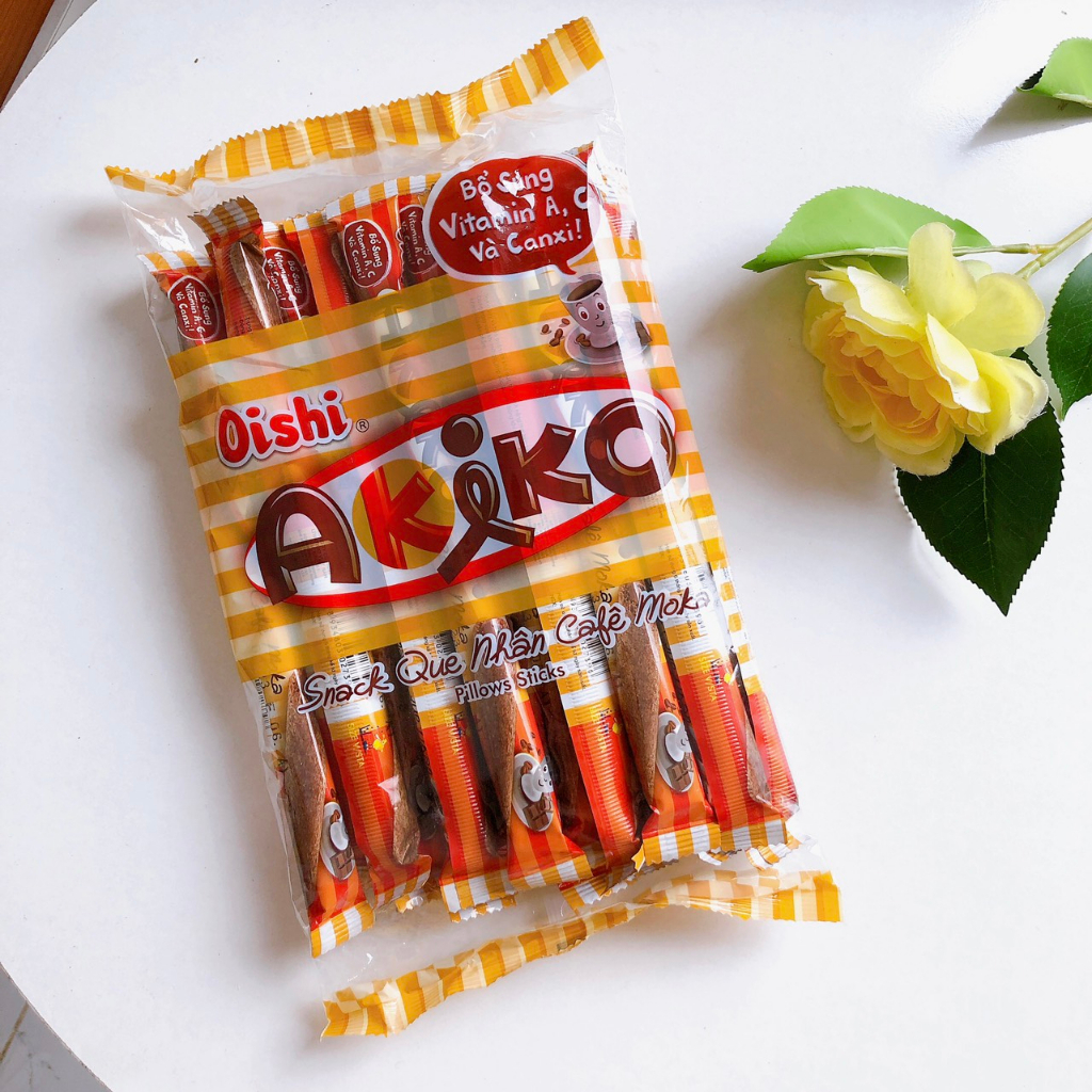 Bánh snack que Akiko oishi đủ vị