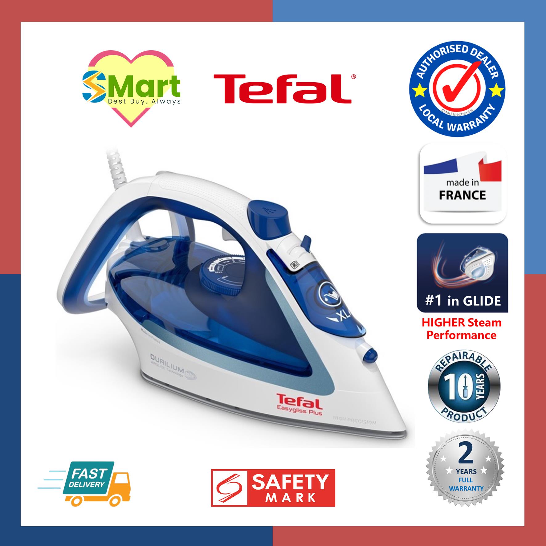 Tefal Steam Iron Easy Gliss 2 FV5715, TV & Home Appliances, Irons &  Steamers on Carousell
