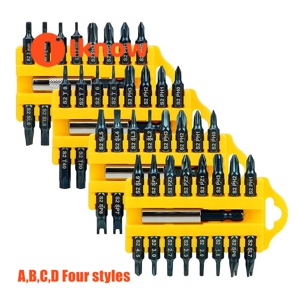 I Know 17 Cái/bộ Bộ Tuốc Nơ Vít Sao Lục Giác Torx Chống Giả Mạo An Toàn Đầu Tua Vít Tuốc Nơ Vít Chống Giả Mạo Sao Lục Giác Torx