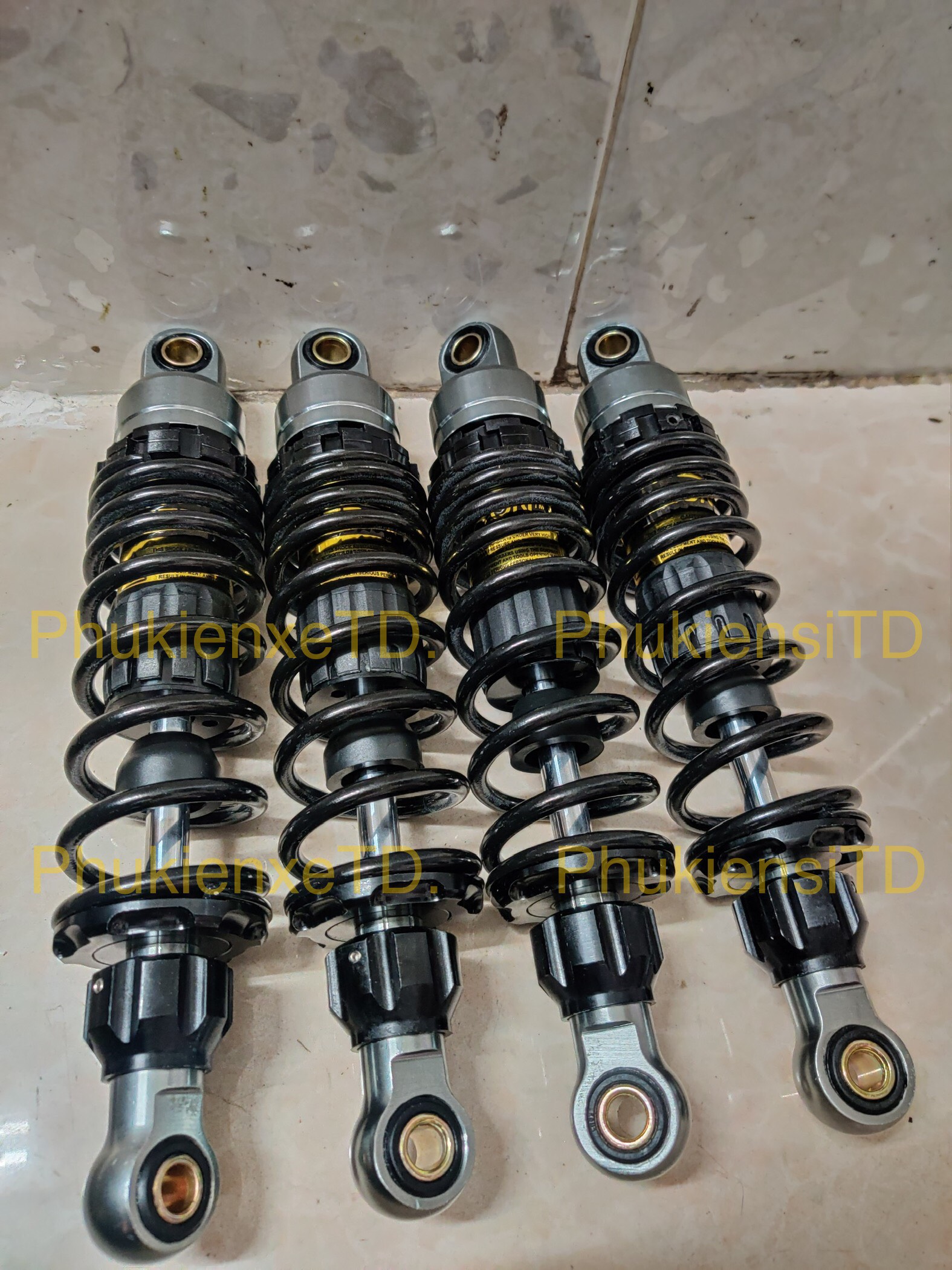 Phuộc Nitron lắp Dream Wave Elegant Axelo Future Charly Cub MD Galaxy Sirius Jupiter Taurus Max Win Charly....