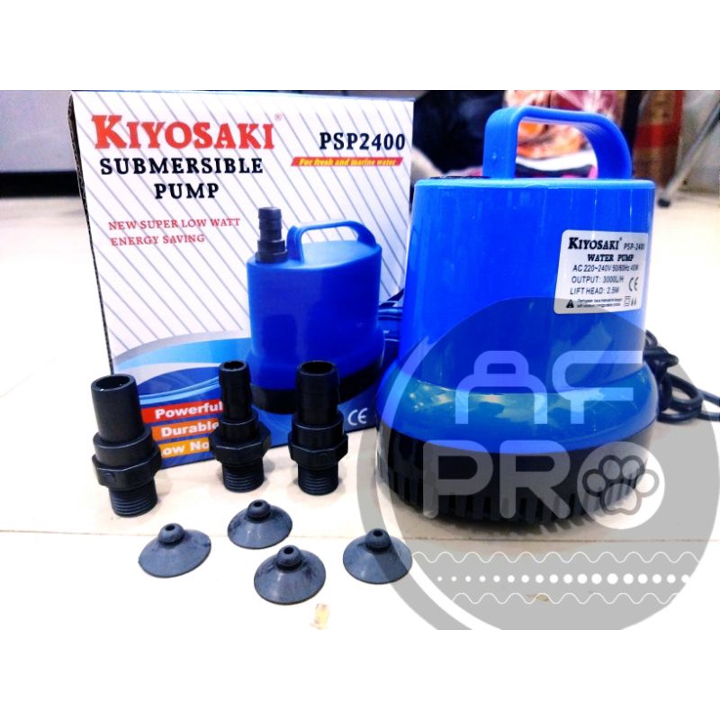 Pompa kolam hidroponik filter model TERMOS  KIYOSAKI PSP 2400 Submersible Pump