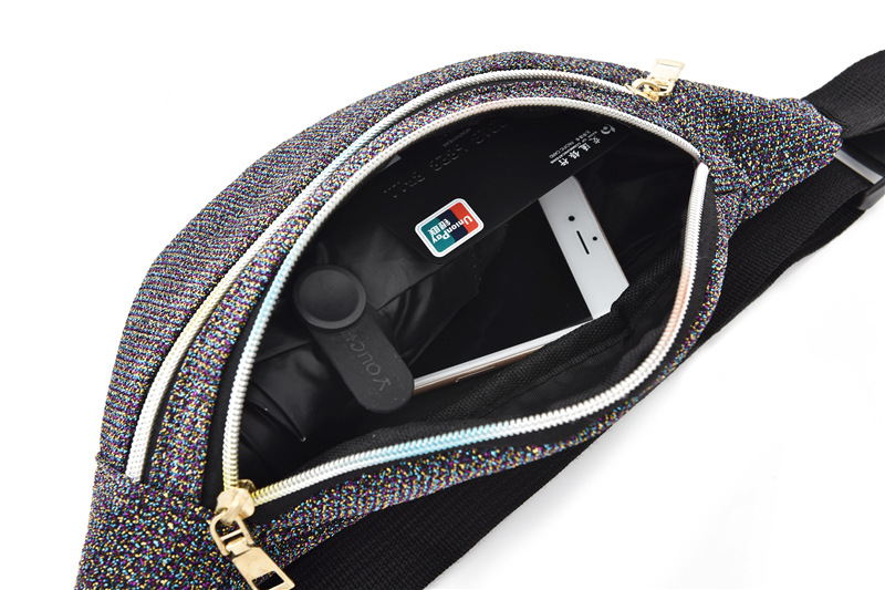 Waist Belt Bag Korean Chest Crossbody Bag Feni Belly Bags Women Girl Gift Pouch Present Phone Holographic Fanny Pack Shiny.