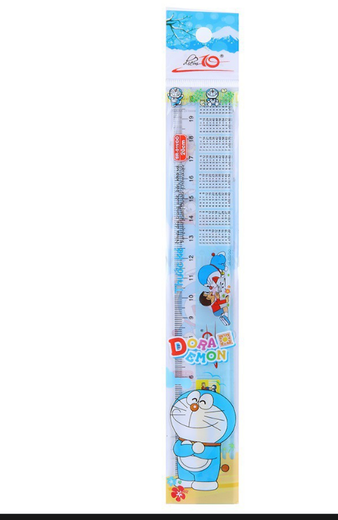 CÂY THƯỚC THẲNG 20 CM ĐIỂM 10 SR-011 hình DOREMON ( 1 cây )